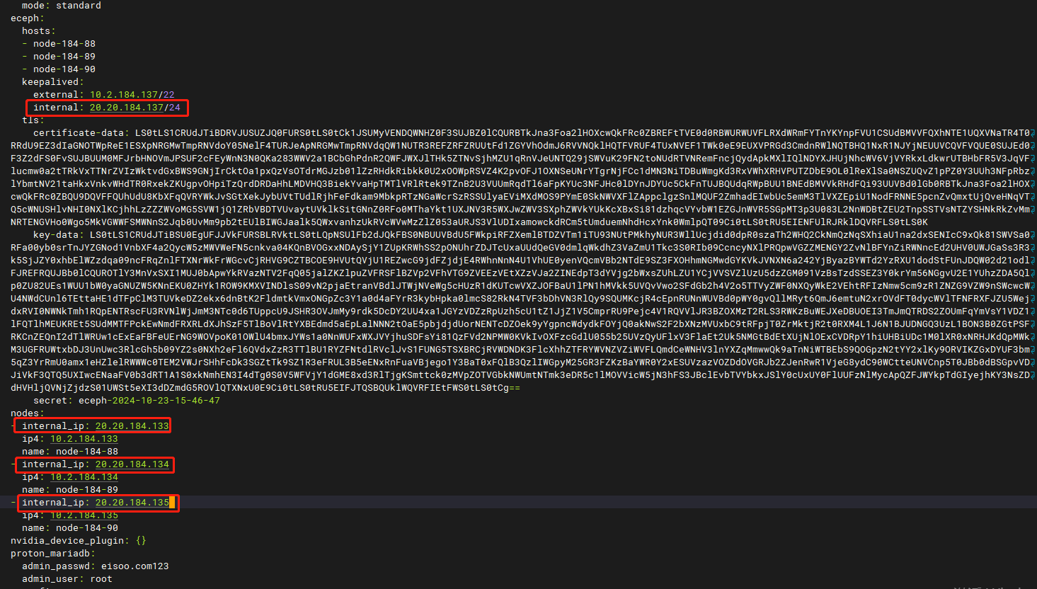 更新proton-cli-config的节点所对应的internal_ip.png